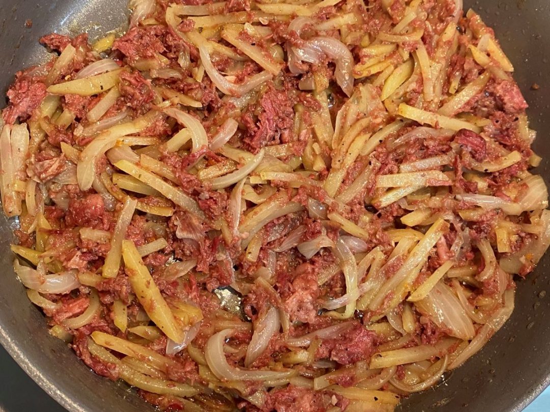 Corned Beef Hash Pinoy Style