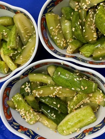 Japanese Pickled Cucumber