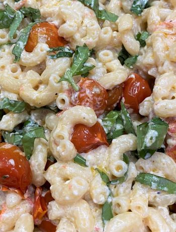 Cherry Tomato and Feta Cheese Pasta